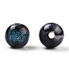 Round Imitation Cat Eye Resin Beads RESI-TAC0017-08E-1