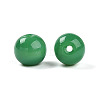 Opaque Solid Color Glass Beads GLAA-N007-8mm-A10-2