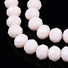 Opaque Solid Color Glass Beads Strands LS-EGLA-A034-P2mm-D33-4