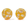 Natural Yellow Shell Beads SHEL-N026-189B-04-3