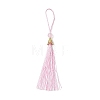 Polyester Tassel Pendant Decoration HJEW-JM03005-05-1