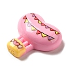 Valentine's Day Theme Opaque Resin Decoden Cabochons LS-RESI-G092-01G-2