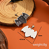 Cute Cartoon Bat Resin Stud Earrings for Halloween Party Gift OI2256-1-2