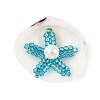 Glass Seed Baeded & Natural Shell Pendants PALLOY-MZ01370-01-1