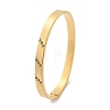 304 Stainless Steel Rhinestone Bangles for Women BJEW-Z092-16G-4