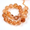 Natural Yellow Quartz Beads Strands G-S345-10mm-18-3