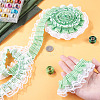 12.5 Yards Polyester Pleated Ribbon OCOR-TA0003-84A-5