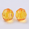 Transparent Acrylic Beads TACR-Q257-6mm-V24-2