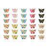 40Pcs 10 Style Transparent Acrylic Charms FIND-BY0001-22-26