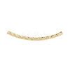 Curved Brass Tube Beads KK-D508-12G-2