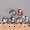 Transparent Acrylic Beads TACR-S154-08A-4