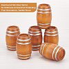 Beechwood Mini Beer Barrel LS-DJEW-WH0015-46-4