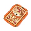 304 Stainless Steel Enamel Pendants SA-B004-05G-2