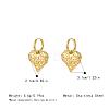 304 Stainless Steel Hoop Dangle Earrings for Women DN9984-2-2