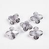 Faceted K9 Glass Charms EGLA-P026-A02-1