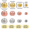 192Pcs 12 Style Brass Beads KK-BC0009-10-2