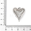 Brass Micro Pave Cubic Zirconia Pendants KK-A241-14B-P-3