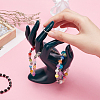 Resin Mannequin Hand Jewelry Display Holder Stands ODIS-WH0030-10-5