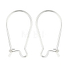 925 Sterling Silver Hoop Earrings STER-S002-55-1