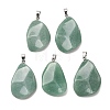 Natural Green Aventurine Pendants GG-K002-05M-1