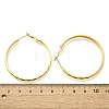 304 Stainless Steel Hoop Earrings for Women EJEW-C096-43G-01-3