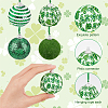 Saint Patrick's Day Theme Foam Ball Pendant Decorations AJEW-WH0317-93B-3