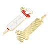 Medical Theme Alloy Enamel Pendants AL-CBA2919-03G-04C-2