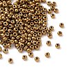 Electroplated Glass Beads GL-G001-02B-01-1