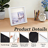 4Pcs Plywood Money Box Photo Frames ODIS-WA0001-16D-4
