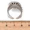 V-Shaped 304 Stainless Steel Cuff Ring Components SA-CBAC0DF-01E-P-3
