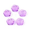Baking Paint Transparent Glass Beads DGLA-N018-01G-1