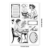 Custom PVC Plastic Clear Stamps DIY-WH0448-0588-6