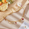 Aluminum Pendant Decorations HJEW-BM00066-4