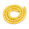 AB Color Plated Opaque Glass Beads Strands GLAA-T026-3x6mm-P13-2