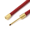 3MM Round Nylon Milan Cord Necklaces Making BJEW-H642-01G-24-3