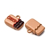 Baking Paint Alloy Pendants FIND-G097-05A-2