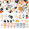 72Pcs 24 Styles Halloween Theme Opaque Resin Cabochons CRES-ME0001-09-1