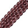 Transparent Glass Beads Strands LS-GLAA-N071-01A-A19-1