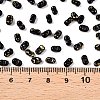 Picasso Spray Painted Glass Seed Beads SEED-T006-04-40-4