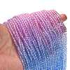 Transparent Painted Glass Beads Strands DGLA-A034-T4mm-A08-2