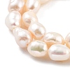 Natural Cultured Freshwater Pearl Beads Strands PEAR-P062-29D-4