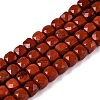 Natural Red Jasper Beads Strands G-N342-130-1