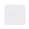 Square Paper Earring Display Cards CDIS-C004-02D-3