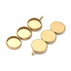 304 Stainless Steel Pendant Cabochon Settings STAS-K320-03B-G-2