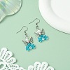 Glass Dangle Earrings EJEW-MZ00319-01-4