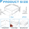 Square Acrylic Trays ODIS-WH0007-013A-2