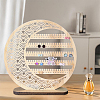 5-Tier Tabletop Wooden Earring Organizer Display Stands EDIS-SP0001-06-7
