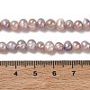 Natural Cultured Freshwater Pearl Beads Strands PA-CBAC463-10-3