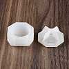 Octagon DIY Candle Cup Silicone Molds DIY-Q037-10A-4