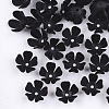Spray Painted Eco-Friendly Iron Bead Caps X-IFIN-T009-08A-1
